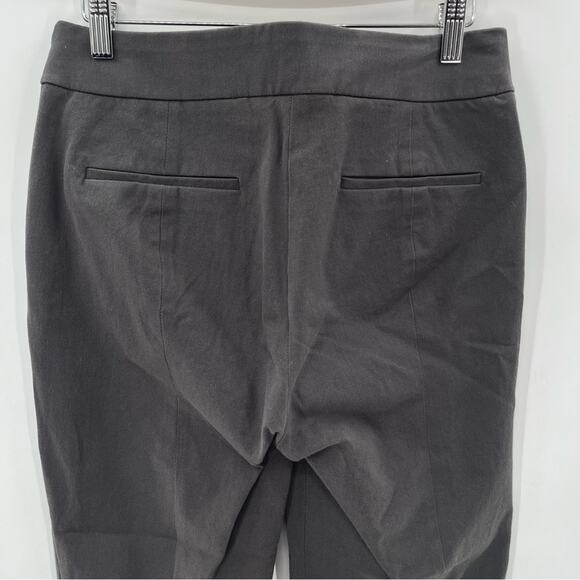 J. Crew Remi Bi-Stretch Cotton Ankle Pant Thunder Grey Size 6 Preppy Office Work - Picture 9 of 13